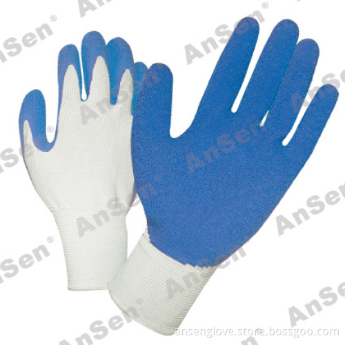Latex Coated Glove (BL1015-BLU)